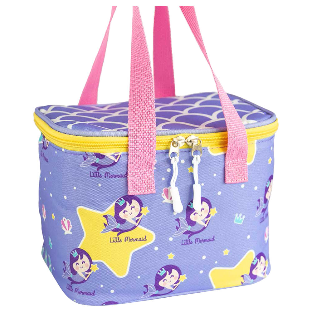 Purple insulated lunch store bags