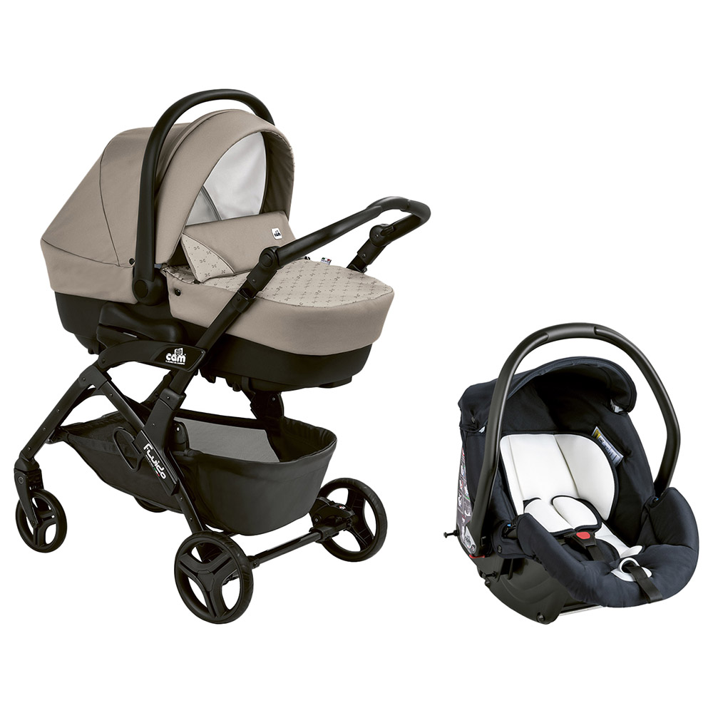 Beige top travel system