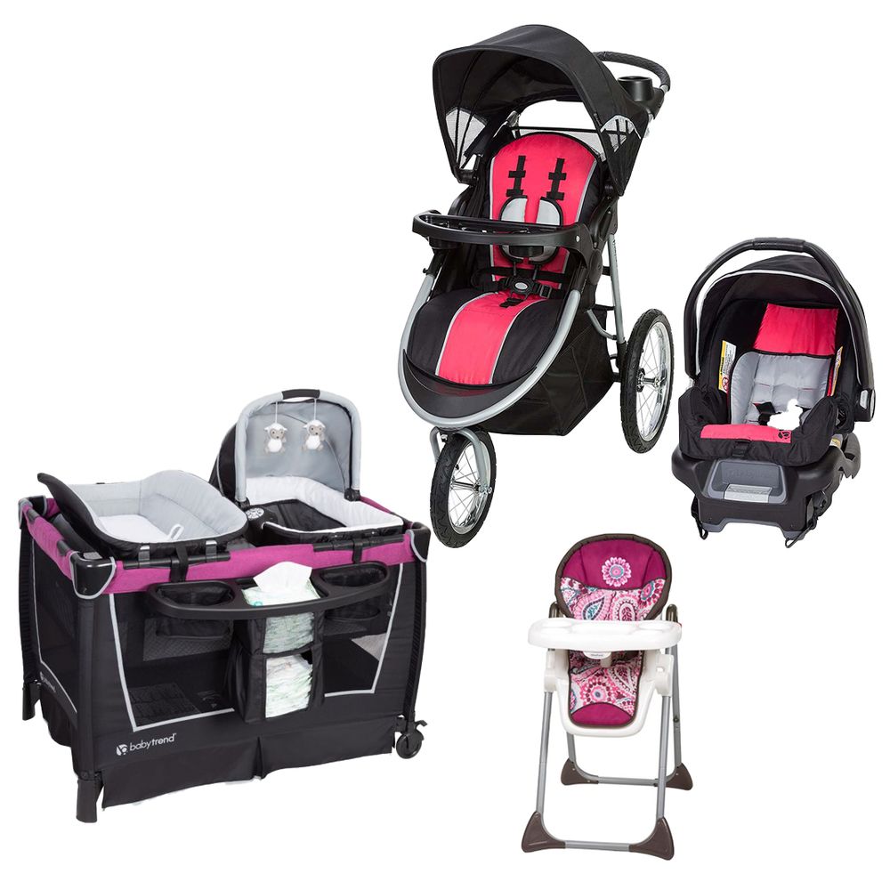 Babytrend Pathway 35 Travel System High Chair Retreat Nursery