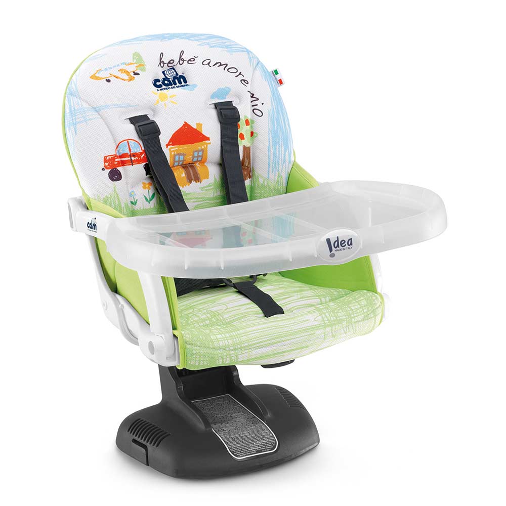 Cam - Rialzo High Chair - Multi  Buy at Best Price from Mumzworld