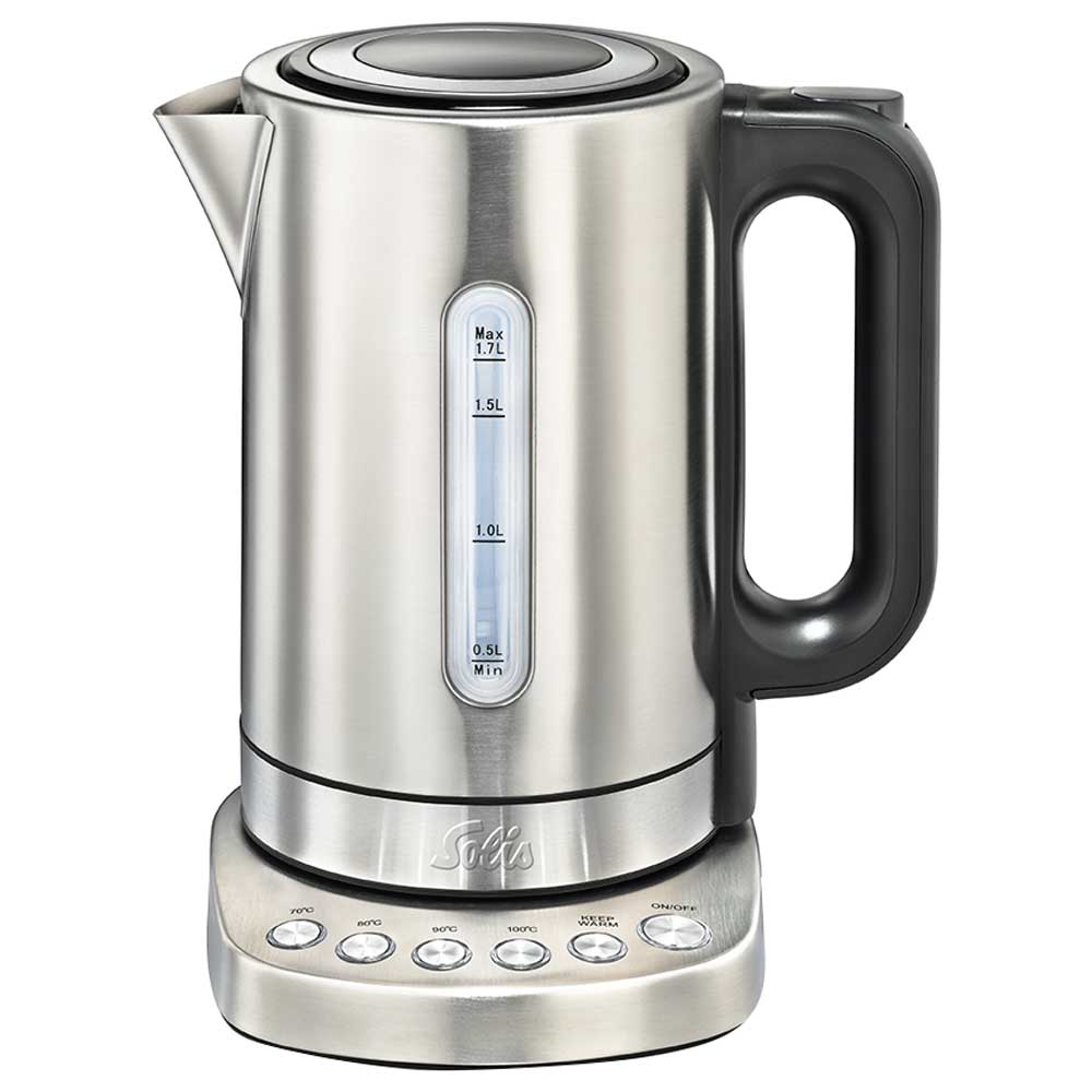 Solis - Variable Temperature Electric Kettle - Silver | Buy at Best ...