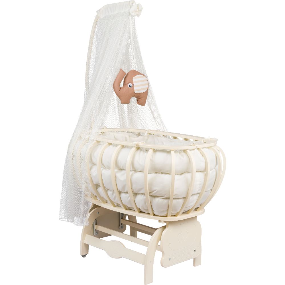 Bebbe - Regular Modena Cradle 55x90cm - Beige