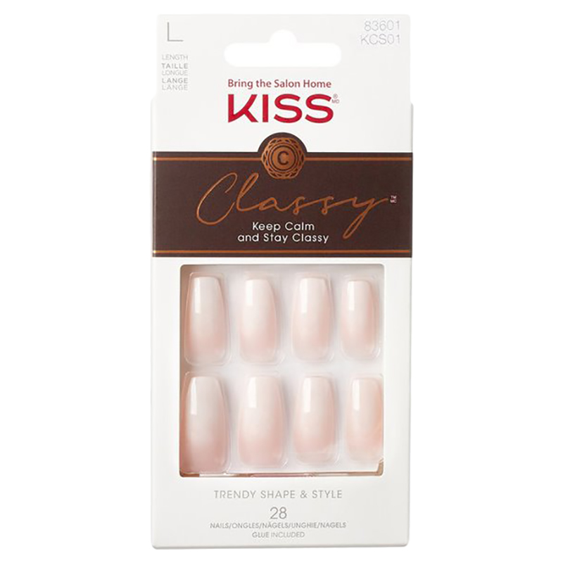 Kiss - Classy Nails - White | Buy at Best Price from Mumzworld