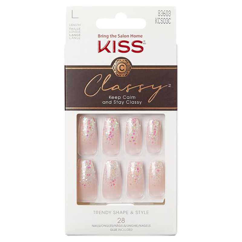 Kiss - Classy Nails - Pink | Buy at Best Price from Mumzworld