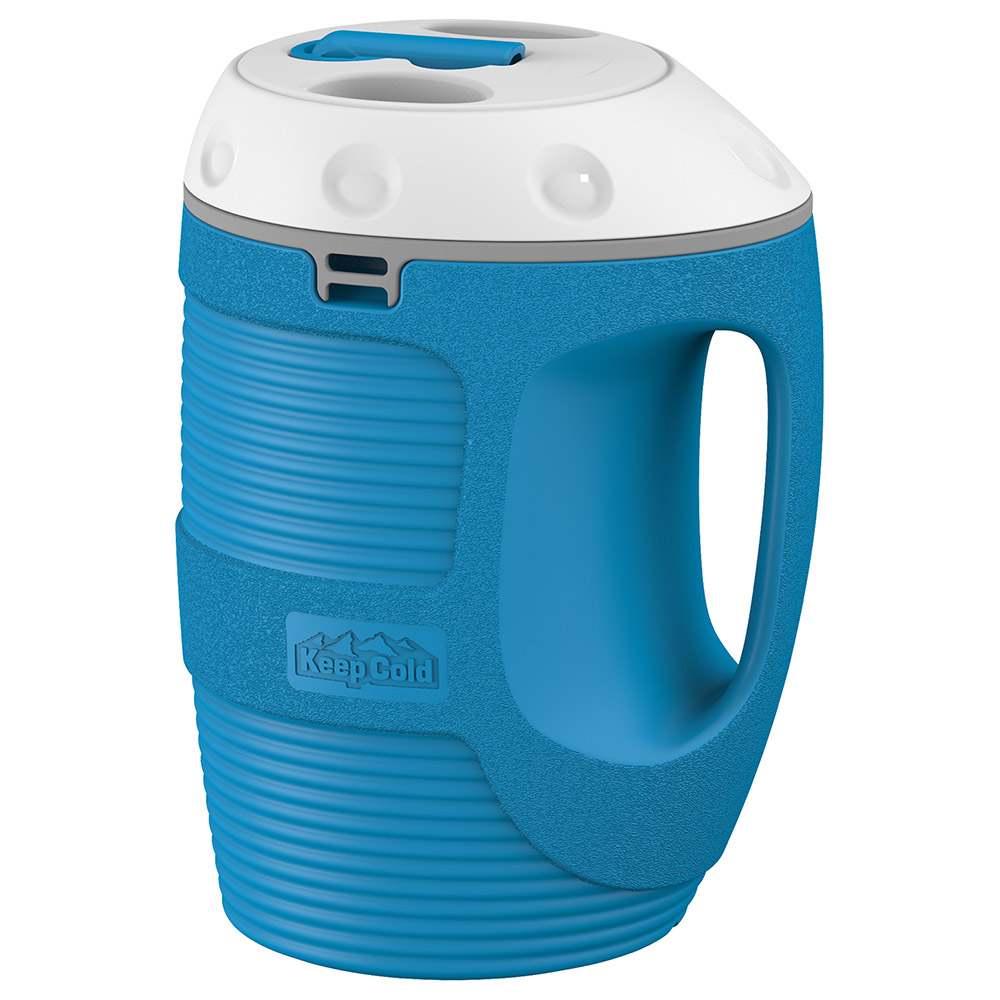 Cosmoplast Keep Cold Thermal Jug W Strap L Blue