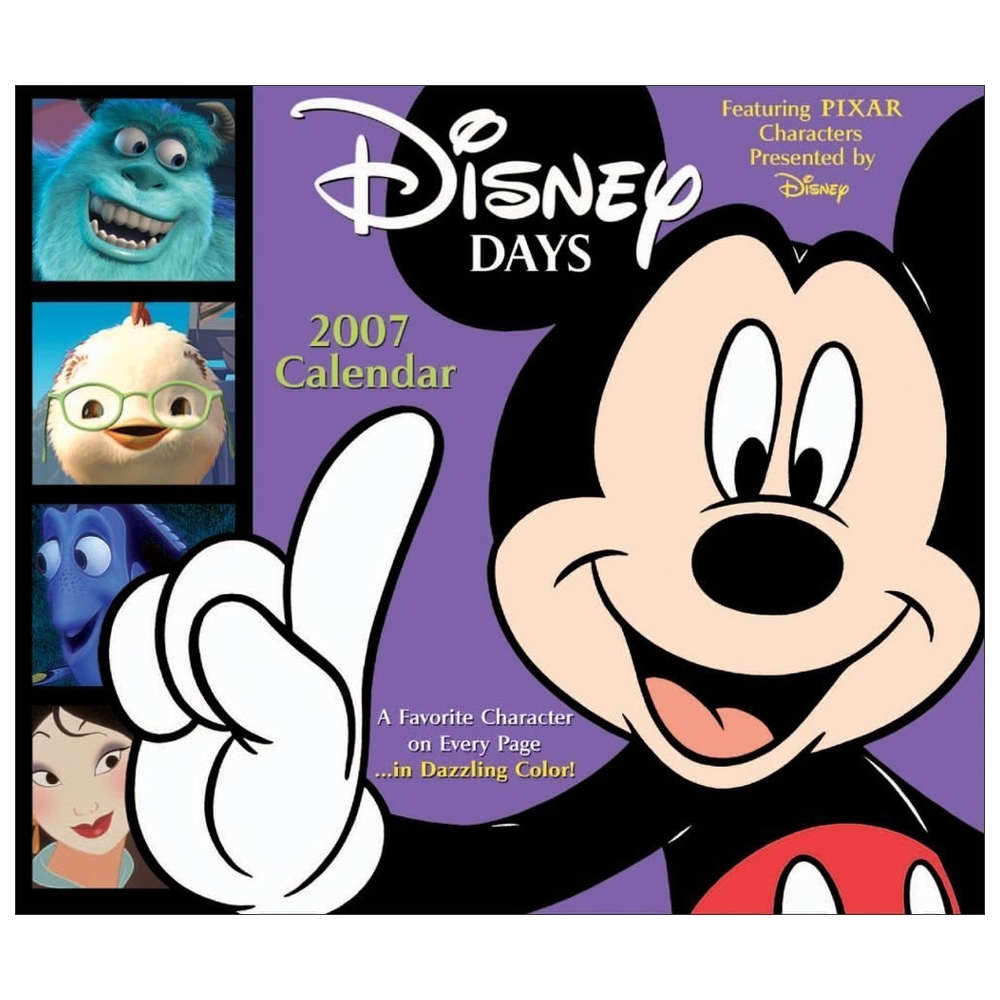 Disney Days 2007 DayToDay Calendar