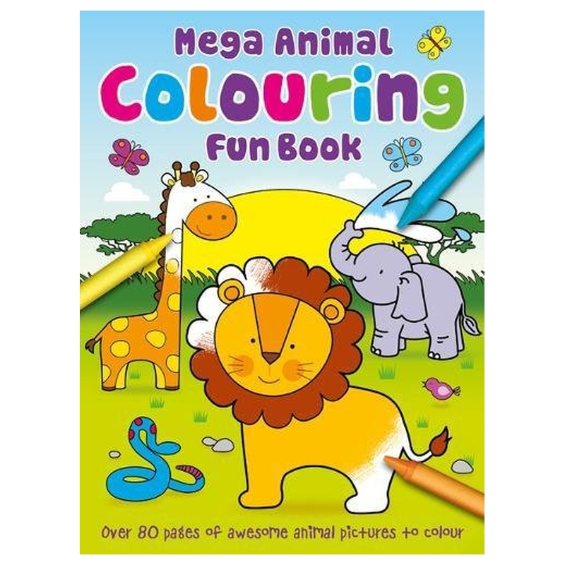 Bumper Animal Colouring Book