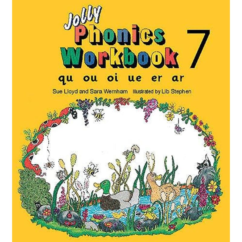 Jolly Phonics Workbook In Precursive Letters British English Edition