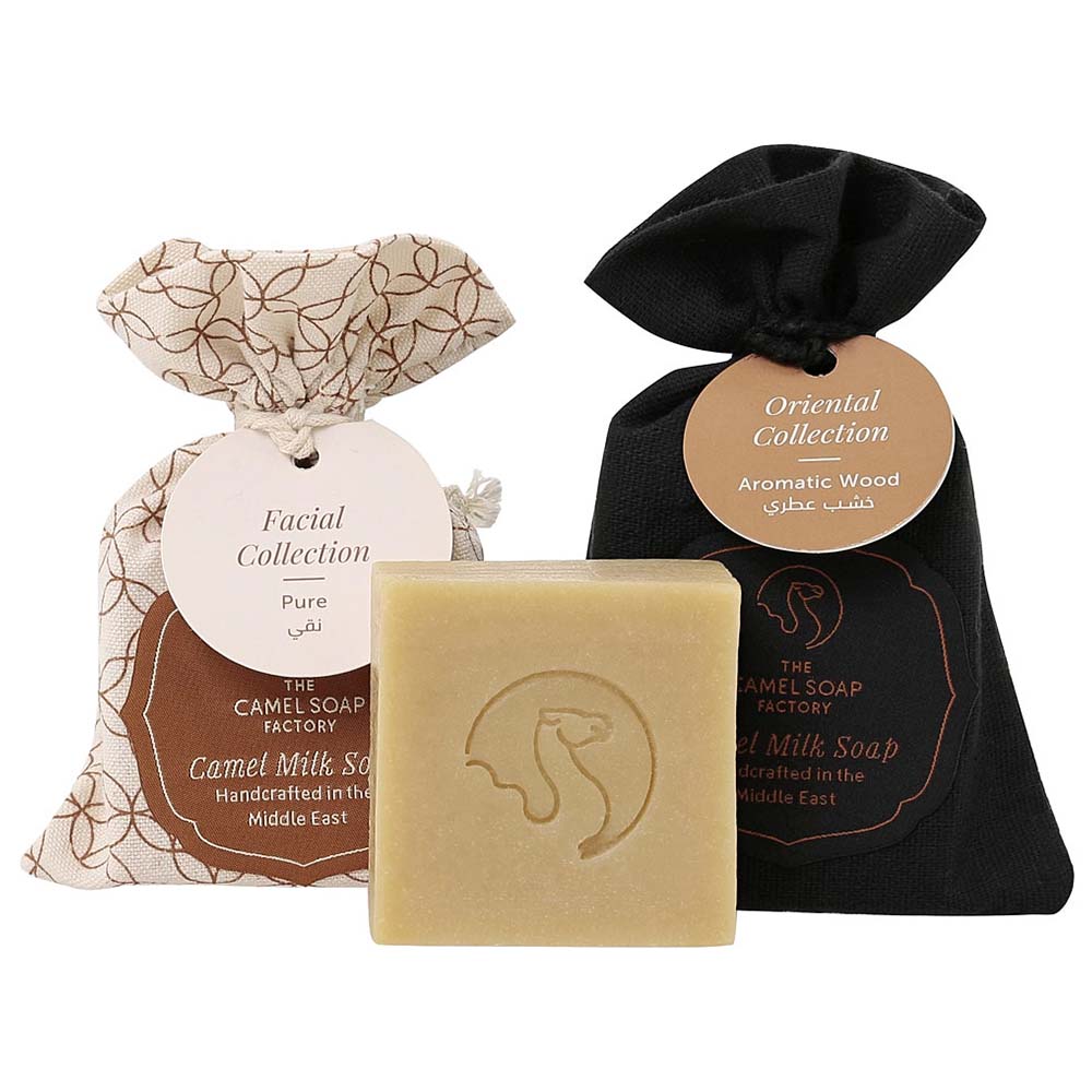 The Camel Soap Factory Pack Of Soaps Pure Aromatic Wood Buy At Best Price From Mumzworld