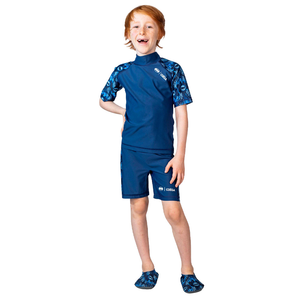 Coega Sunwear - 2pc-Set - Boys Kids Swimsuit - Navy City Batman