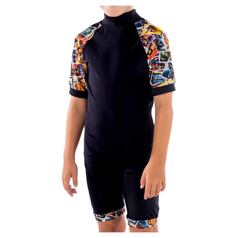 Coega Sunwear - Kids Boys Swim Suit - Black Mandalorian