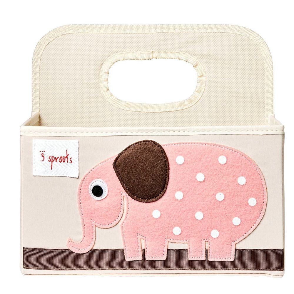 Elephant diaper caddy deals