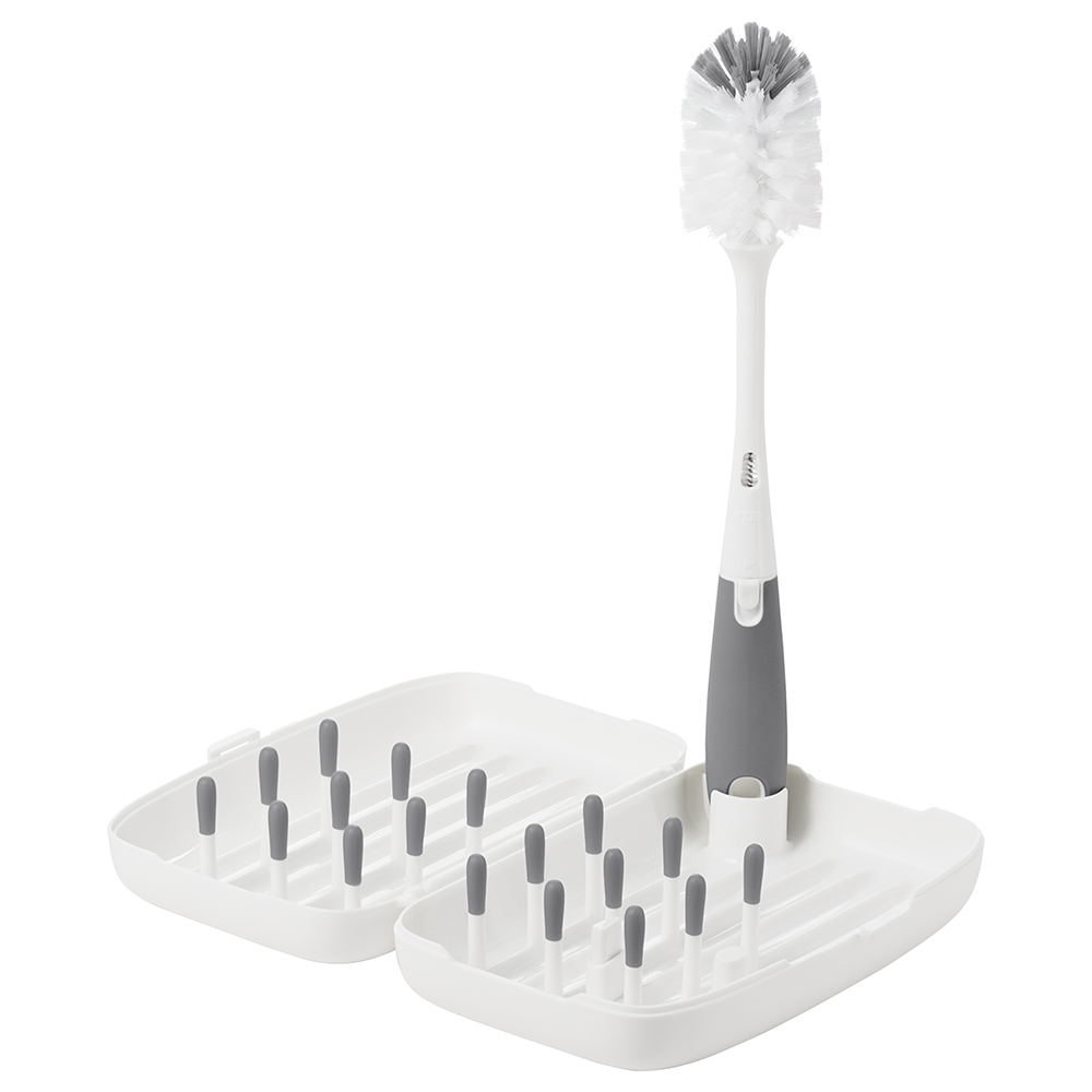 OXO Tot Bottle Brush with Stand - Sage, 1