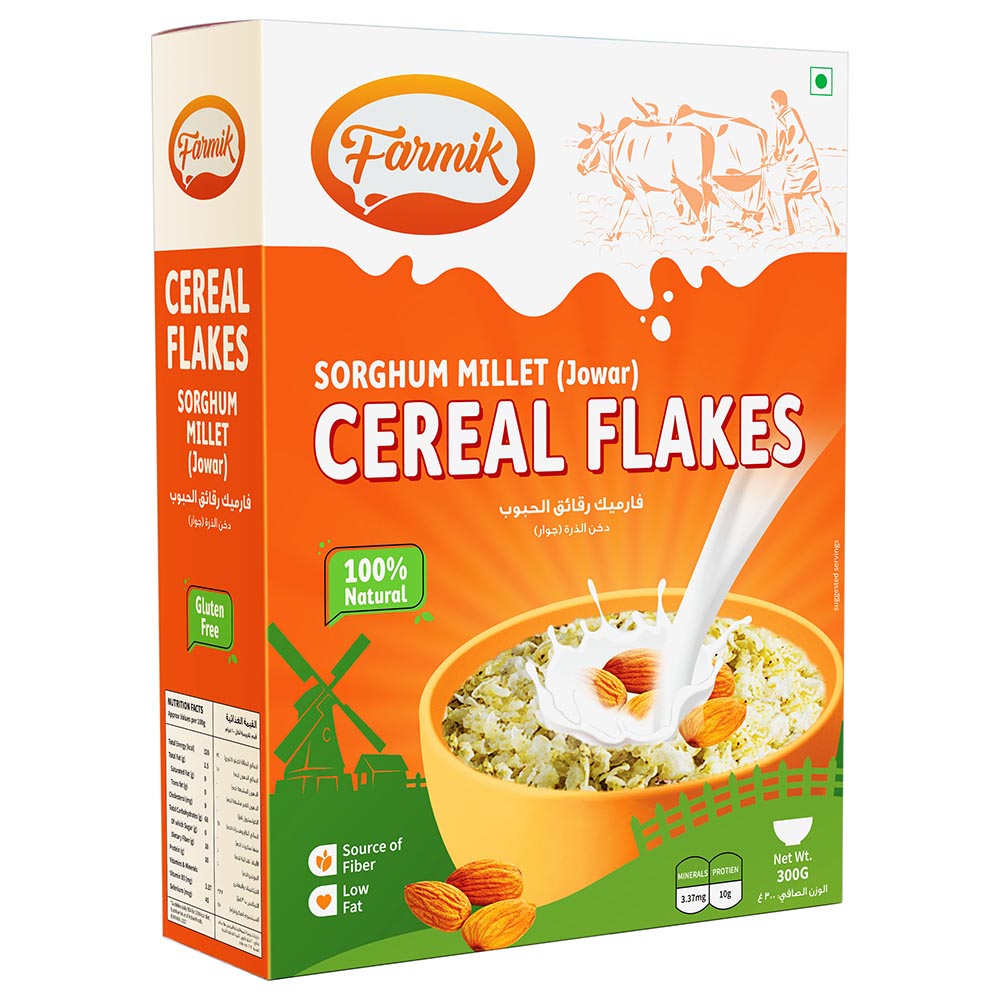 Farmik - Cereal Flakes Sorghum Millet - Jowar - 300g