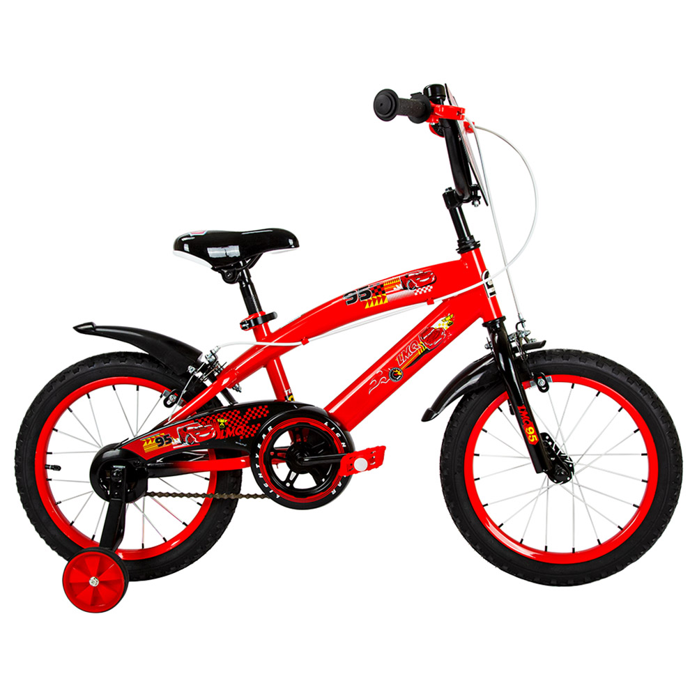 Buy Spartan Disney Cars Bicycle Red 16 inch at The Affordable Price Mumzworld