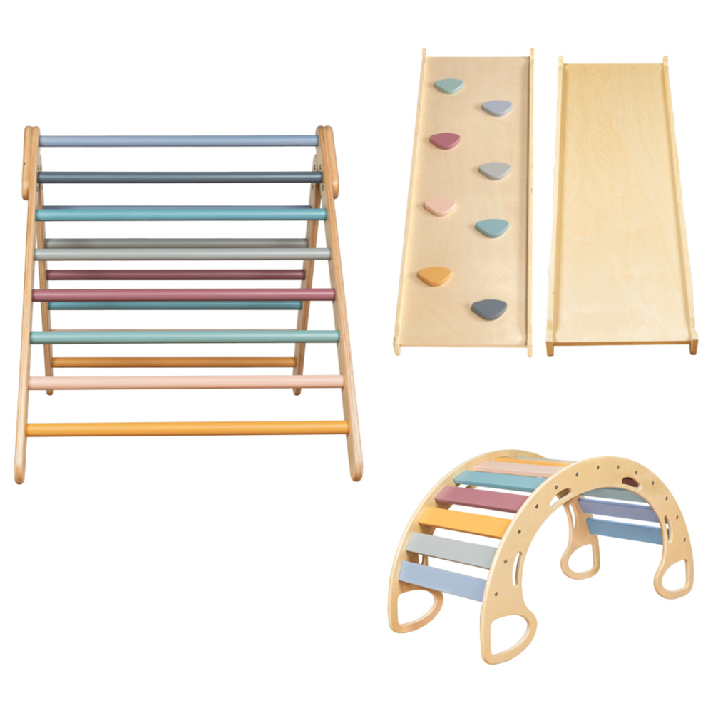 Ezzro Large Pikler Climber Foldable Rocker