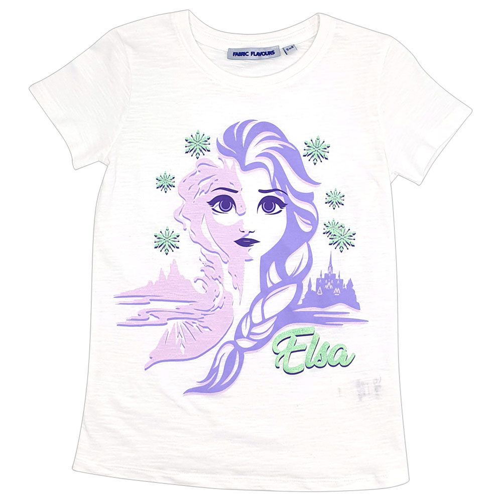 Fabric Flavours - Frozen Elsa T-Shirt White | Buy at Best Price from ...