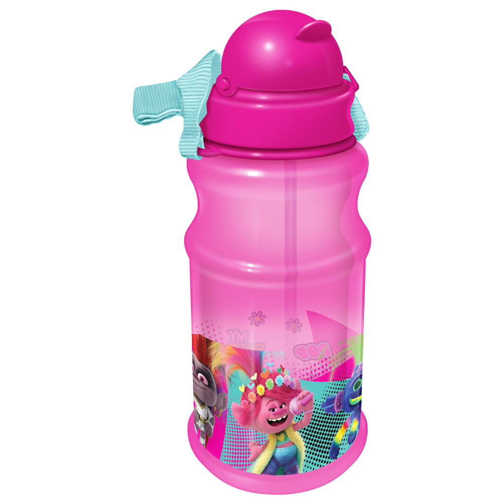 Trolls World Tour Transparent Water Bottle - Pink | Buy at Best Price ...