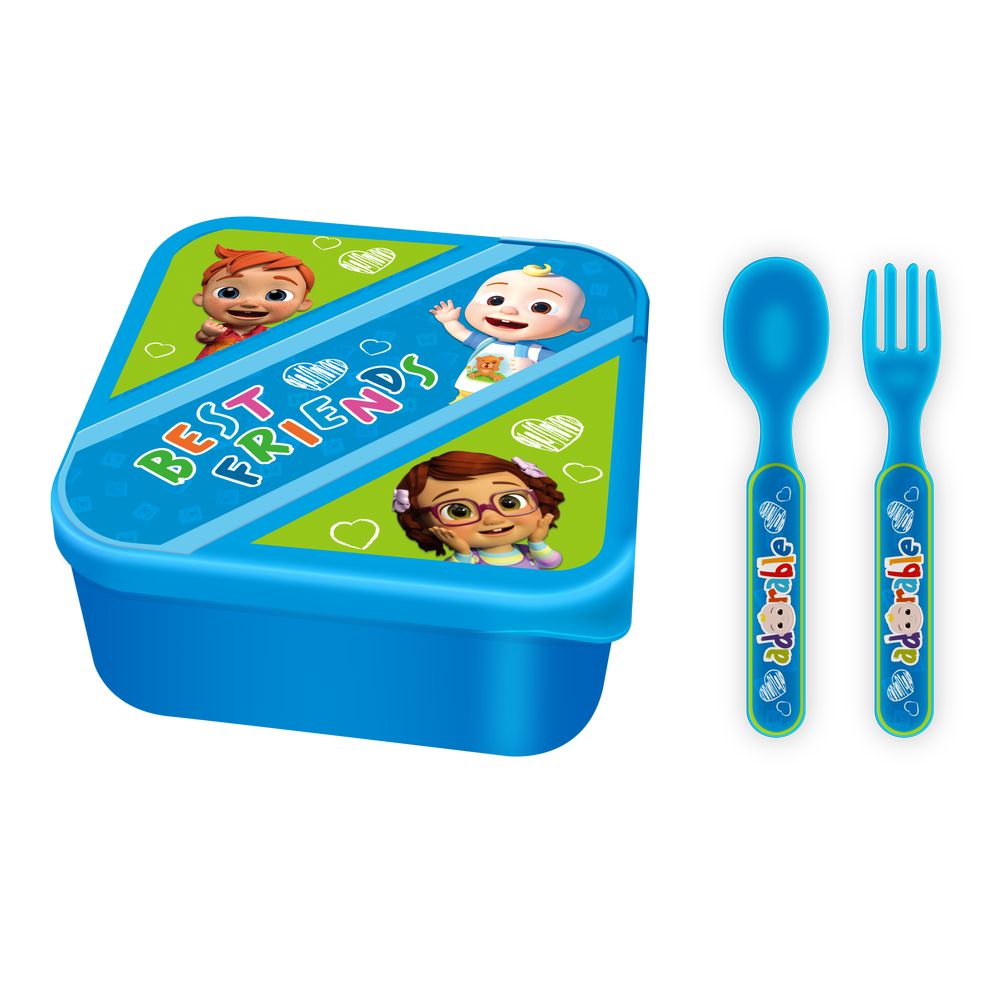 Cocomelon - Lunch Box w/ Cutlery