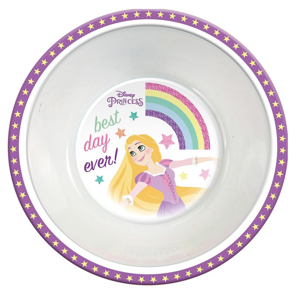 Disney Princess Melamine Kids Dinnerware Set with Water Bottle