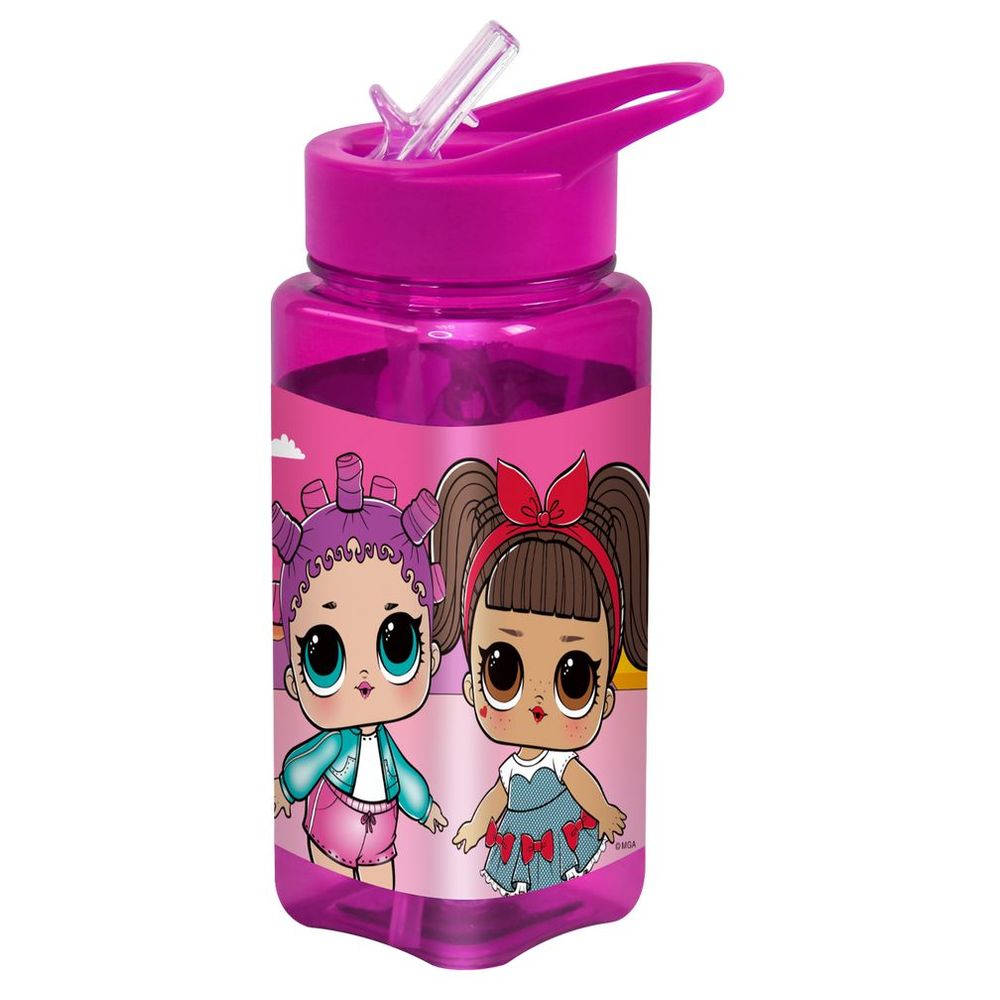 Trolls World Tour Tritan Water Bottle 650ml - Pink