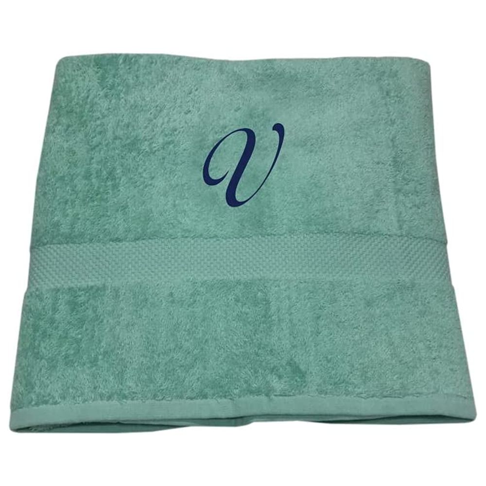 Letter bath online towels