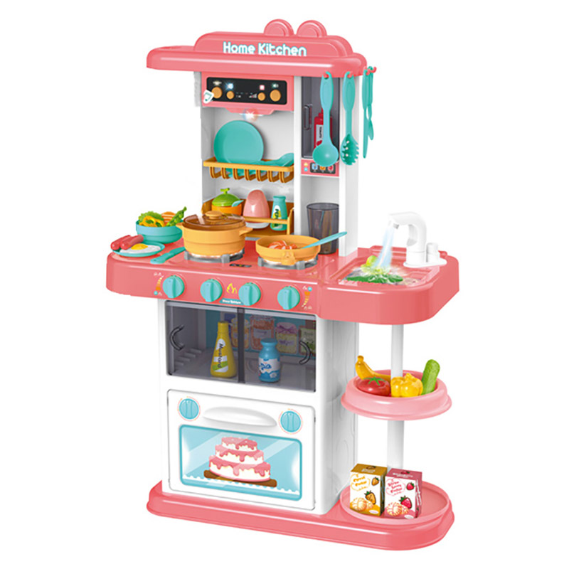 Beibe Good Kids Toys Kitchen Pretend Play 38pcs Pink Buy at