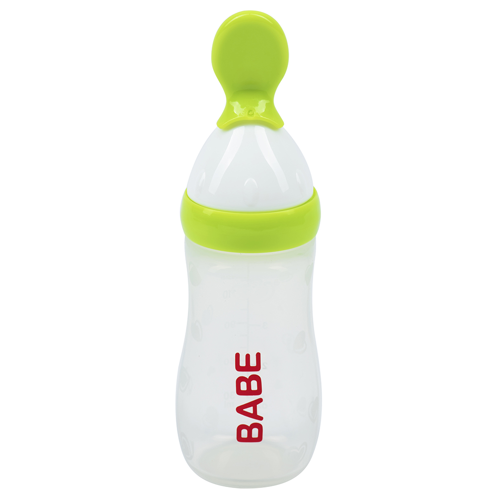 Babe - Baby Cereal Feeding Bottle 125ml - Green | Buy at Best Price ...