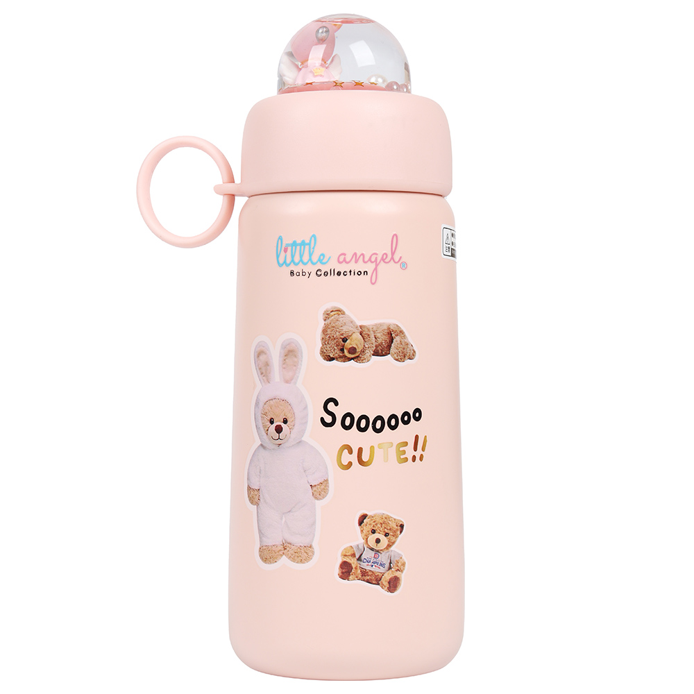 Little Angel - Kids Water Bottle - 480ml - Light Pink