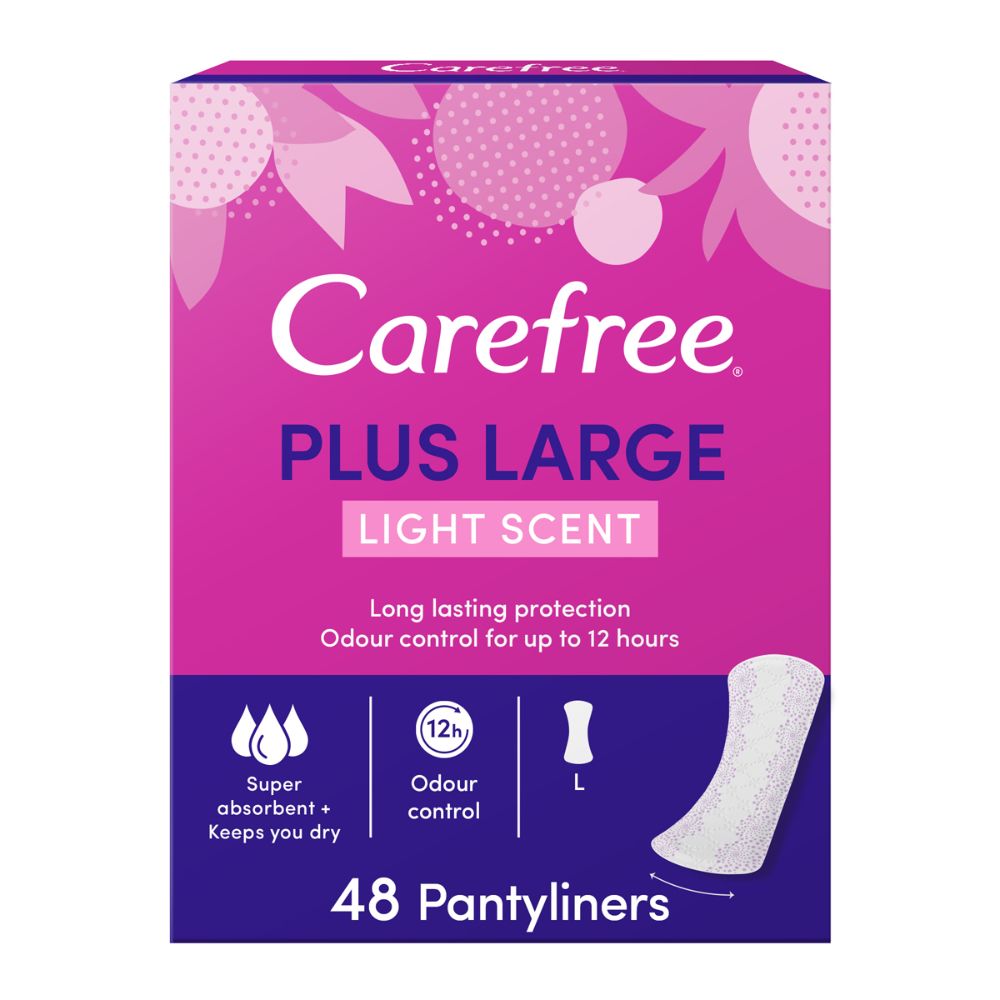 Carefree - Body Shape Extra Long to Go Pantiliners