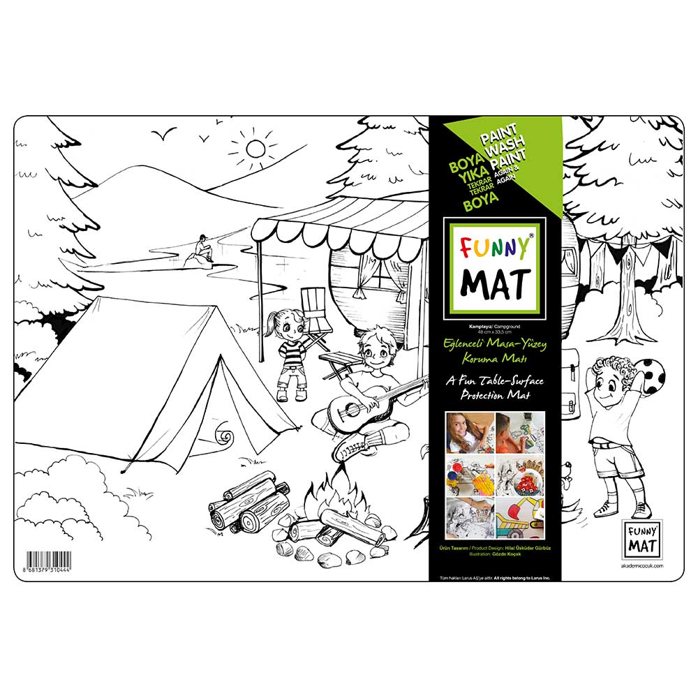 Funny Mat - Campground | Buy at Best Price from Mumzworld