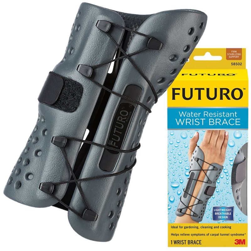 FUTURO Compression Stabilizing Wrist Brace, Right Hand, S/M