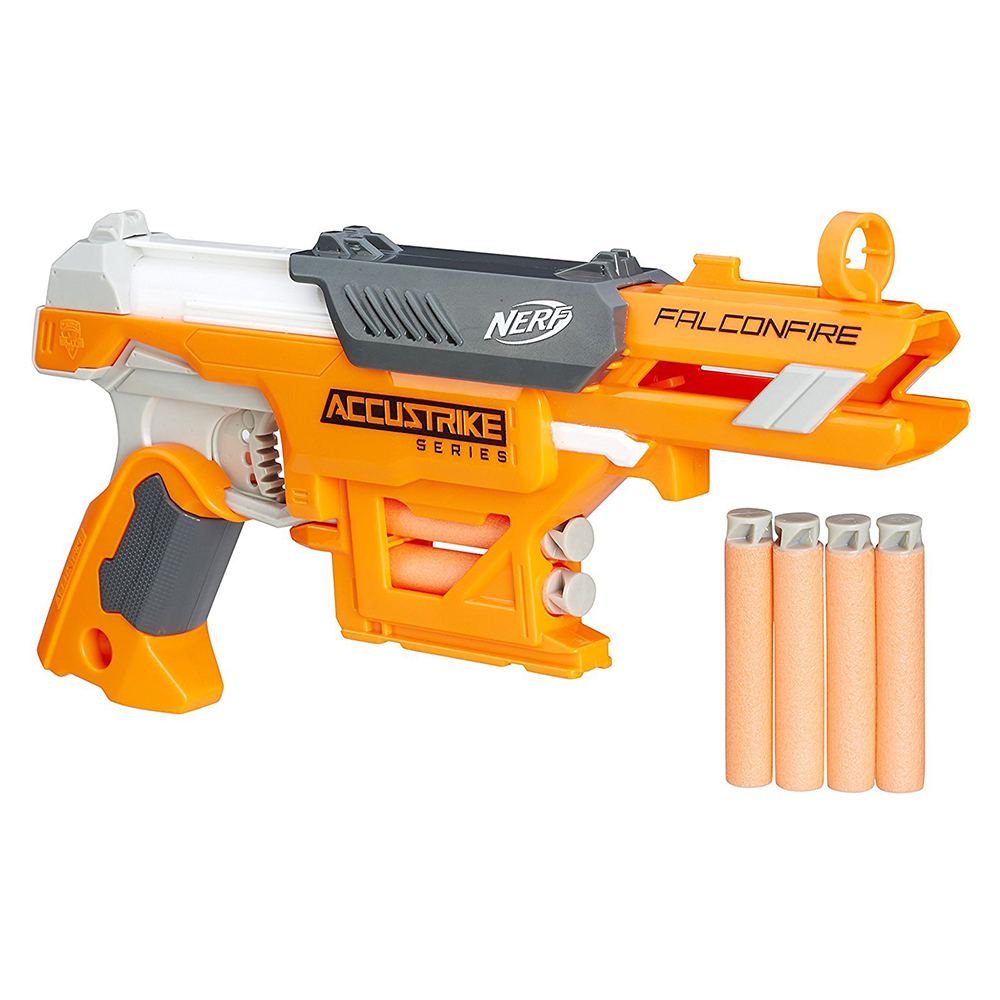 Nerf - N-Strike Elite Accustrike Falconfire Blaster - Orange | Buy at ...