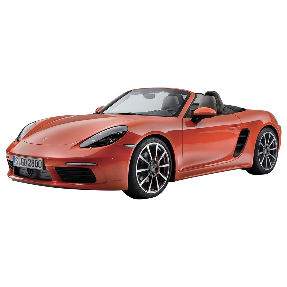 Bburago - 1/24 Porsche 718 Boxster Diecast Toy Car - Red