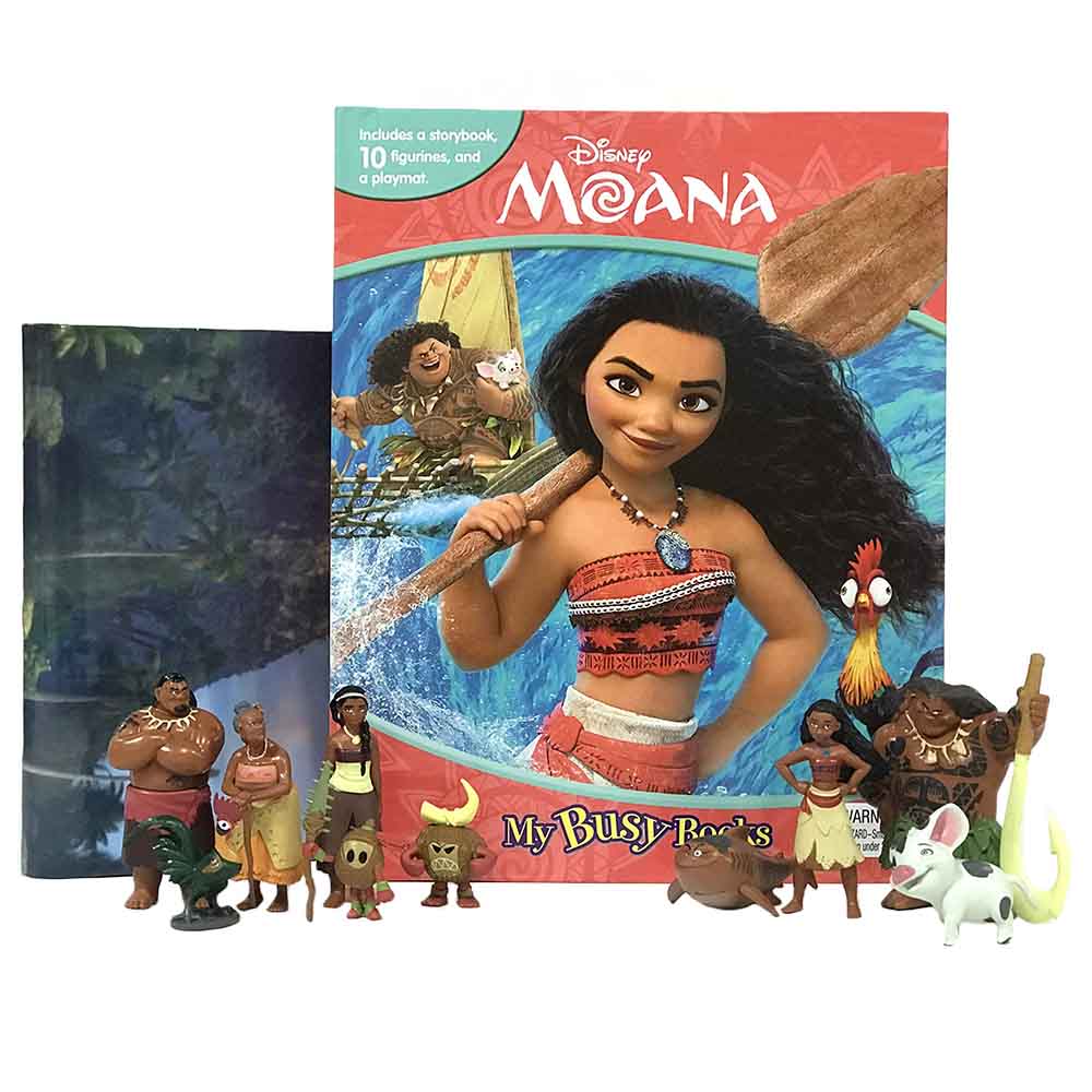 Disney Moana My Busy Book | Buy at Best Price from Mumzworld