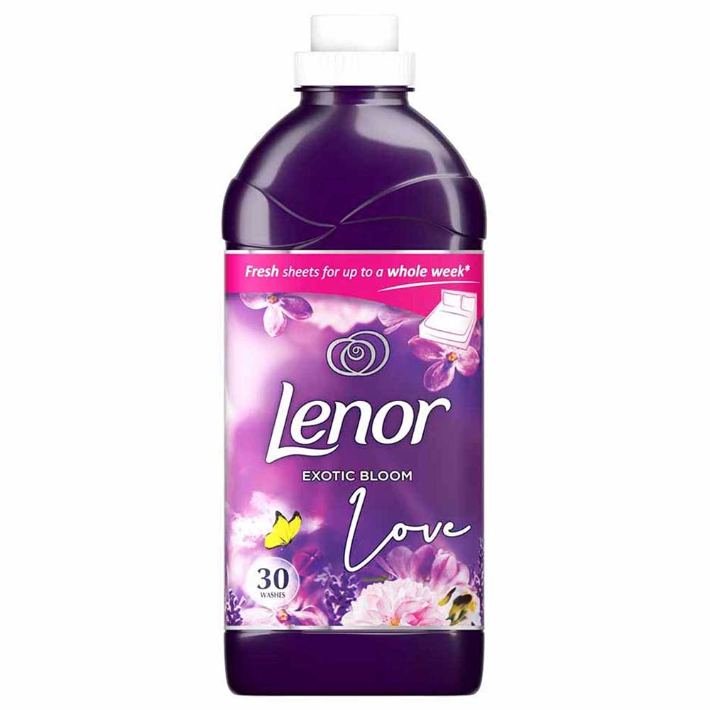 Lenor - Fabric Softener Exotic Bloom 30 Wash 1.05L | Buy At Best Price ...