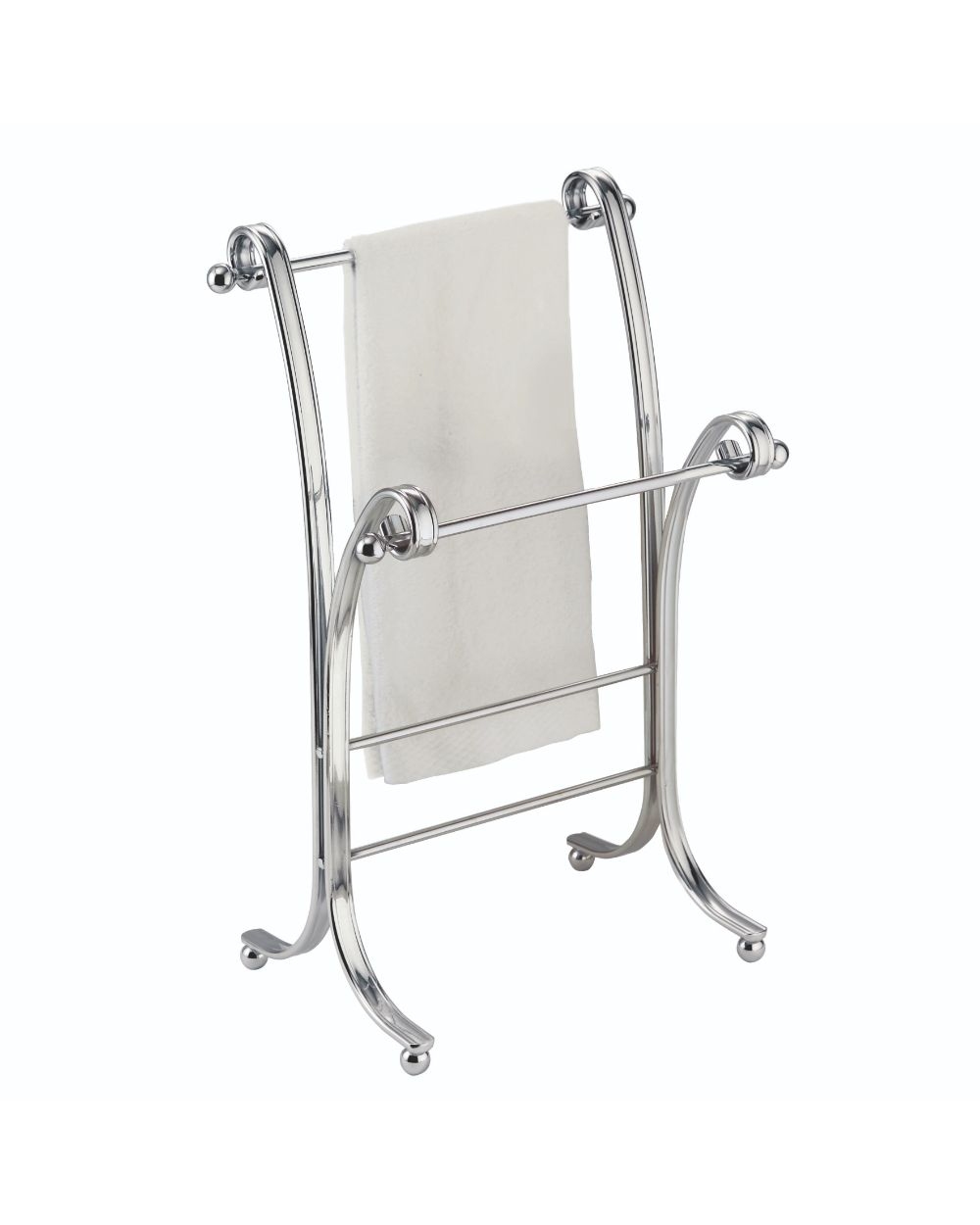 Inter Design York Lyra Towel Stand Chrome Buy at Best Price from Mumzworld