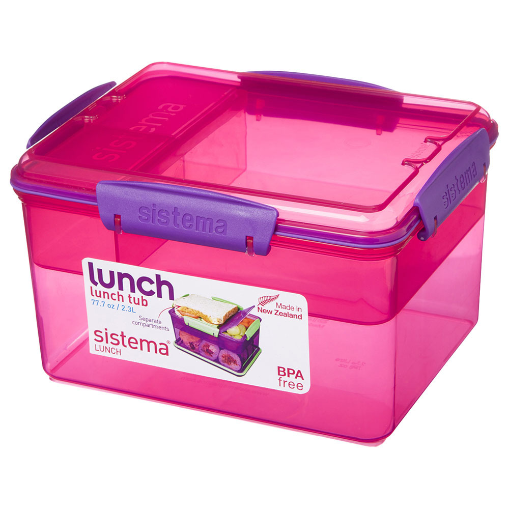 Sistema - Lunch Tub 2.3l - Pink 