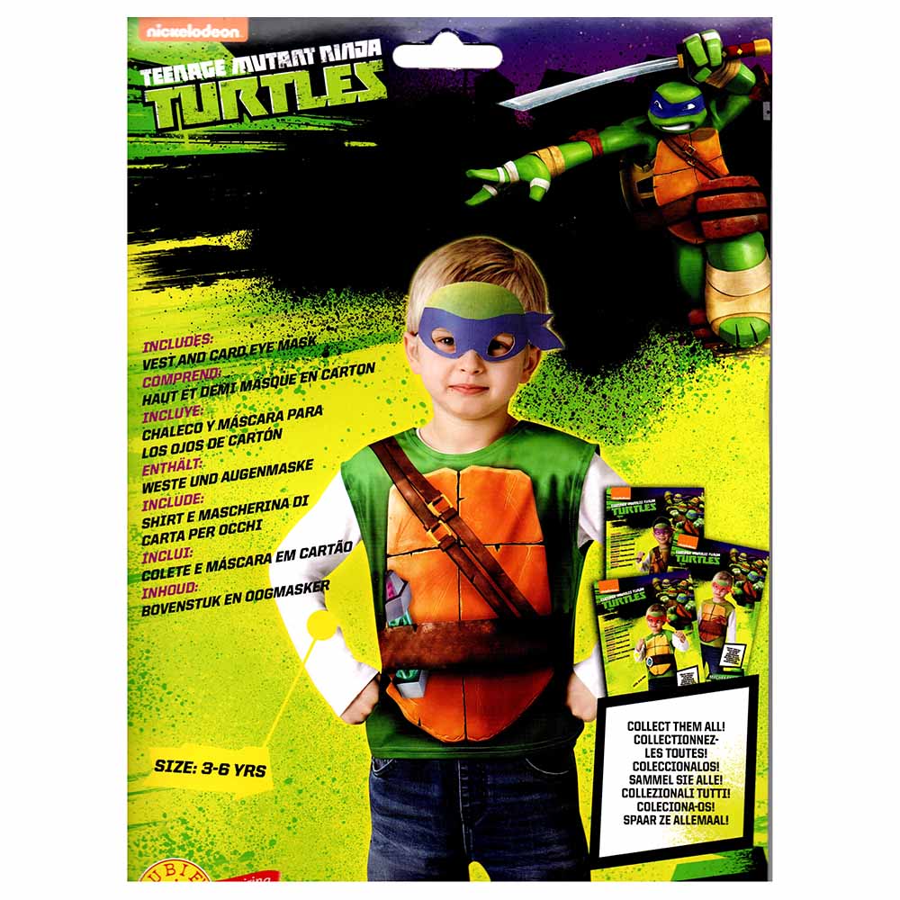 Nickelodeon Toddler Boys' Teenage Mutant Ninja Turtles Costume Pajama Set  (2T) Green