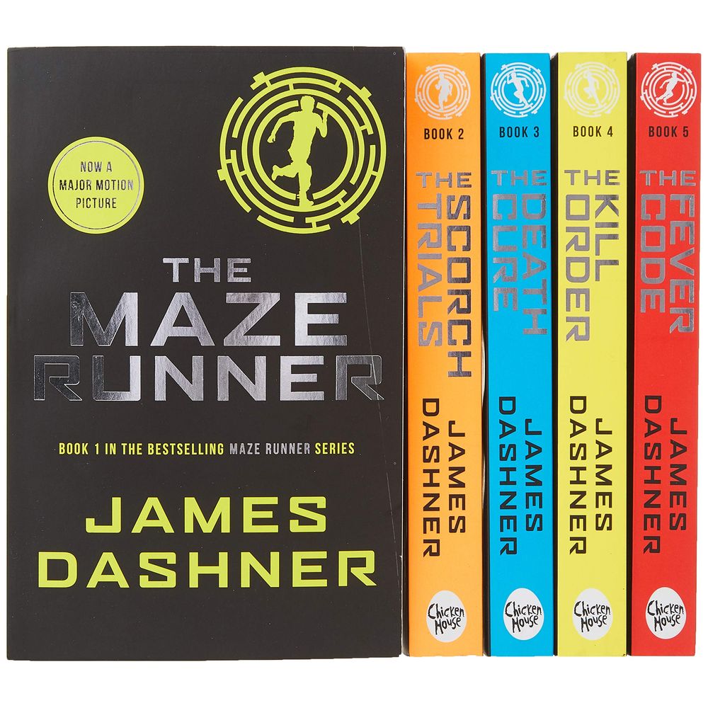 The Maze Runner Series 5 Books Collection Set | Buy at Best Price from ...