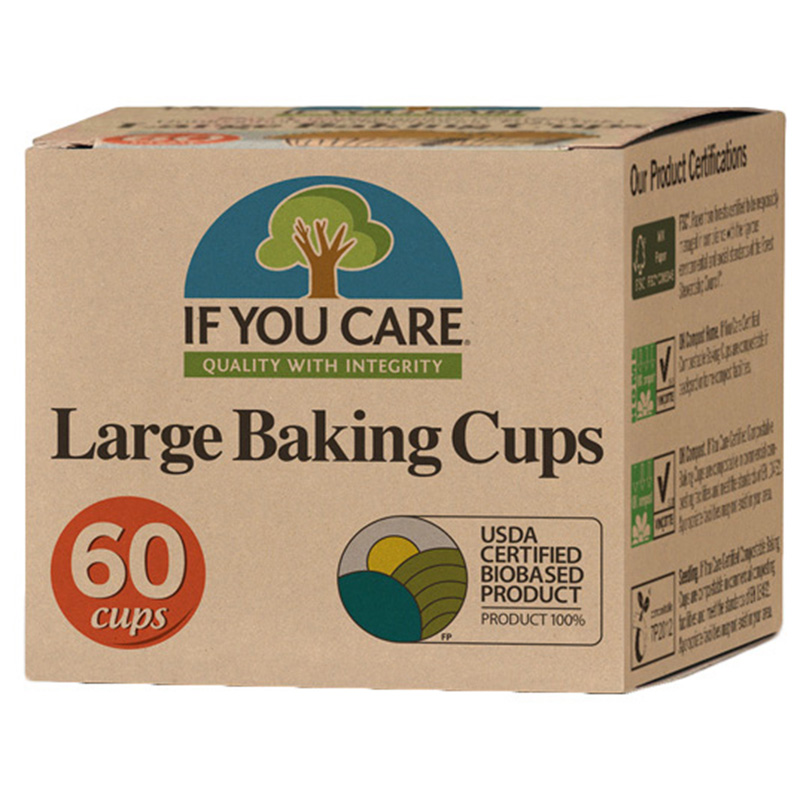 If You Care Baking Cups, Large - 60 cups