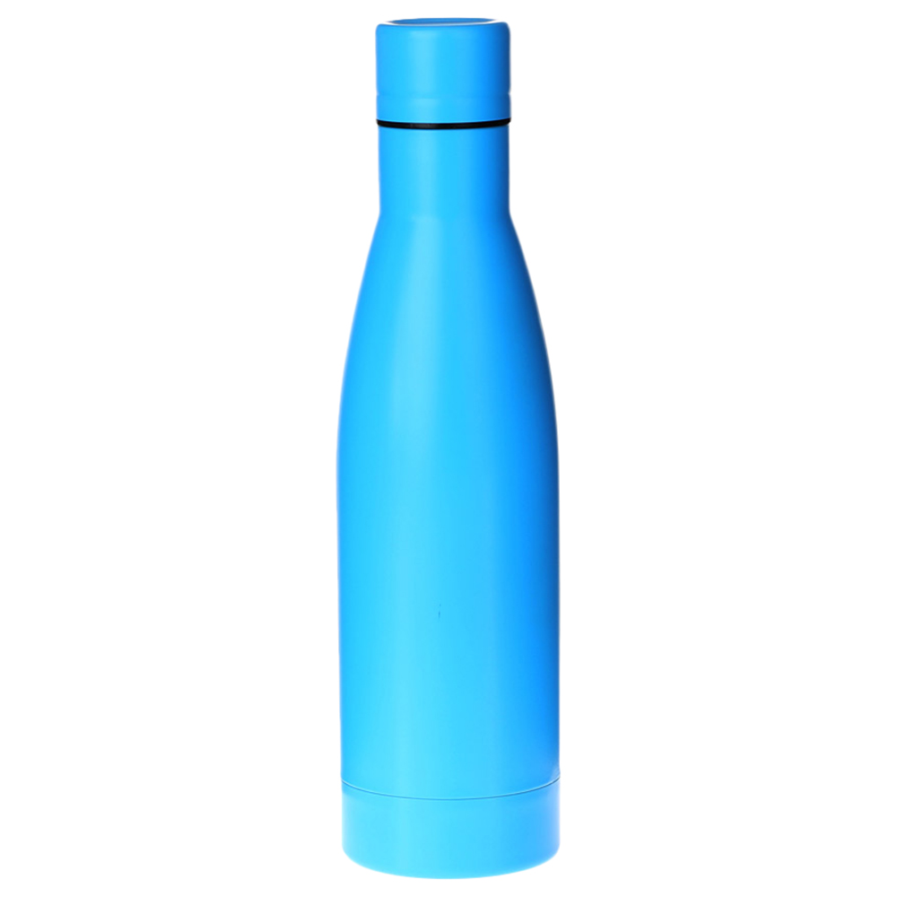 Giftology - Niesky Copper Insulated Water Bottle - Aqua Blue