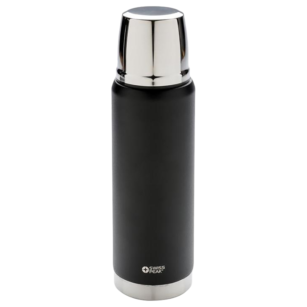 Swiss Peak Elite Copper Vacuum Flask 0.5L Black