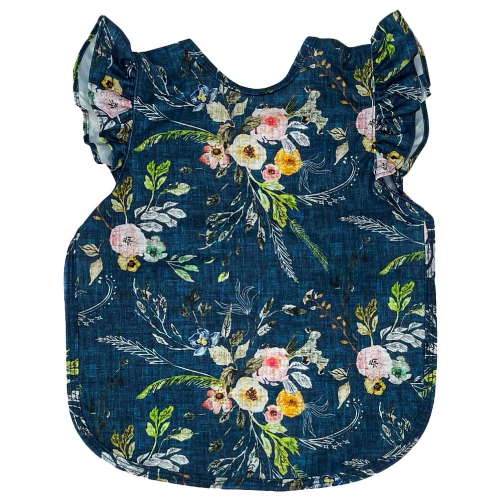 BapronBaby - Pre-School Bib Apron - Boho Floral Flutter