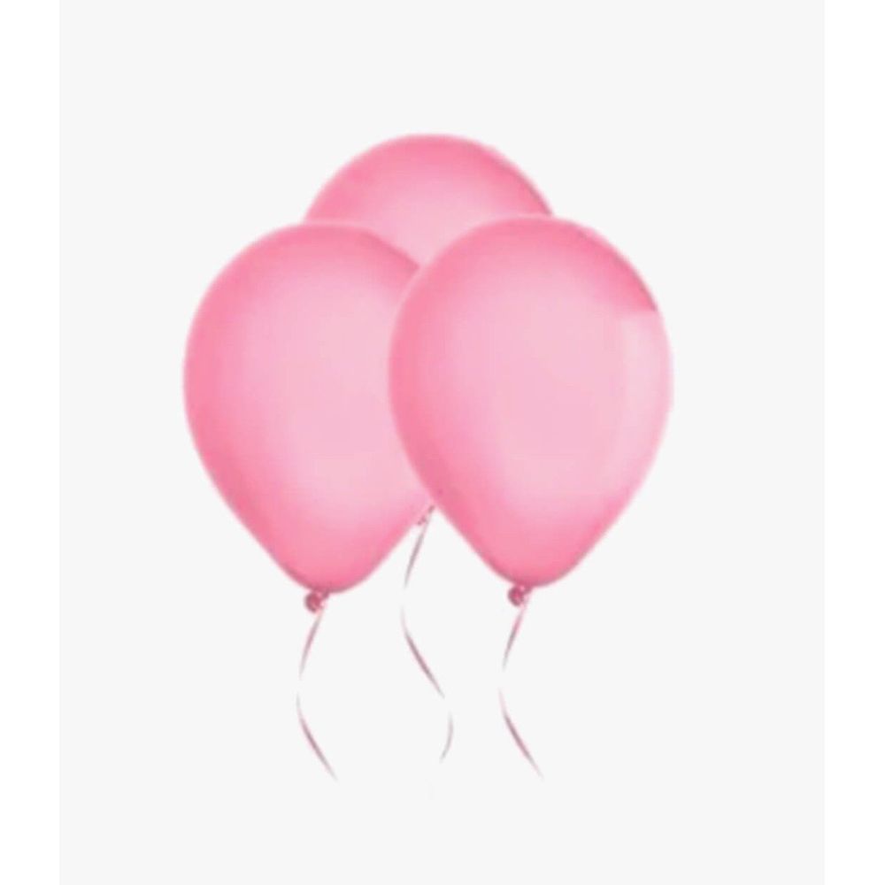 Helium Inflated Latex Balloons 3pcs - Pink | Buy at Best Price from ...