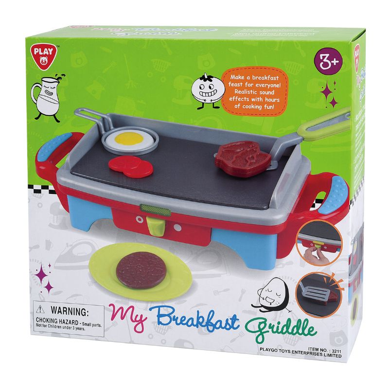 PlayGo Breakfast Playset - Tea Maker & Toast Maker - Realistic