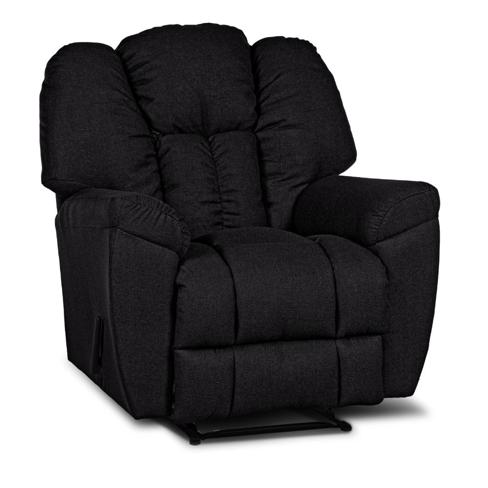 Black recliner deals chair