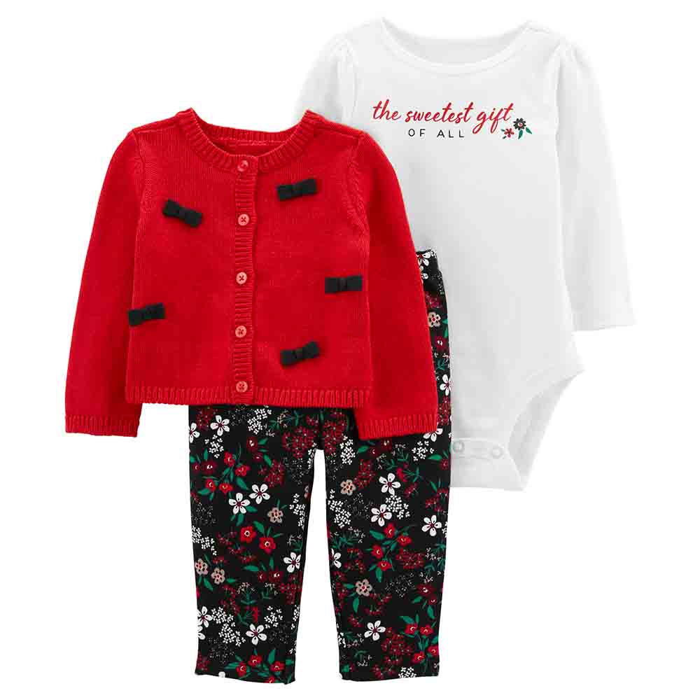 Carters baby girl on sale cardigan