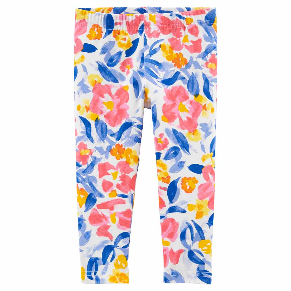 Carter's sales floral leggings