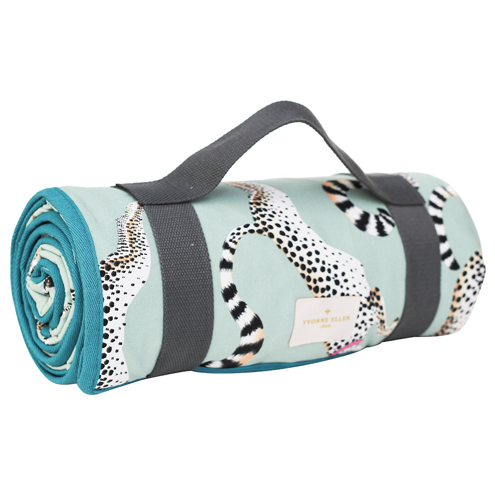 Yvonne Ellen Cheeky Cheetahs Picnic Rug Buy at Best Price from Mumzworld